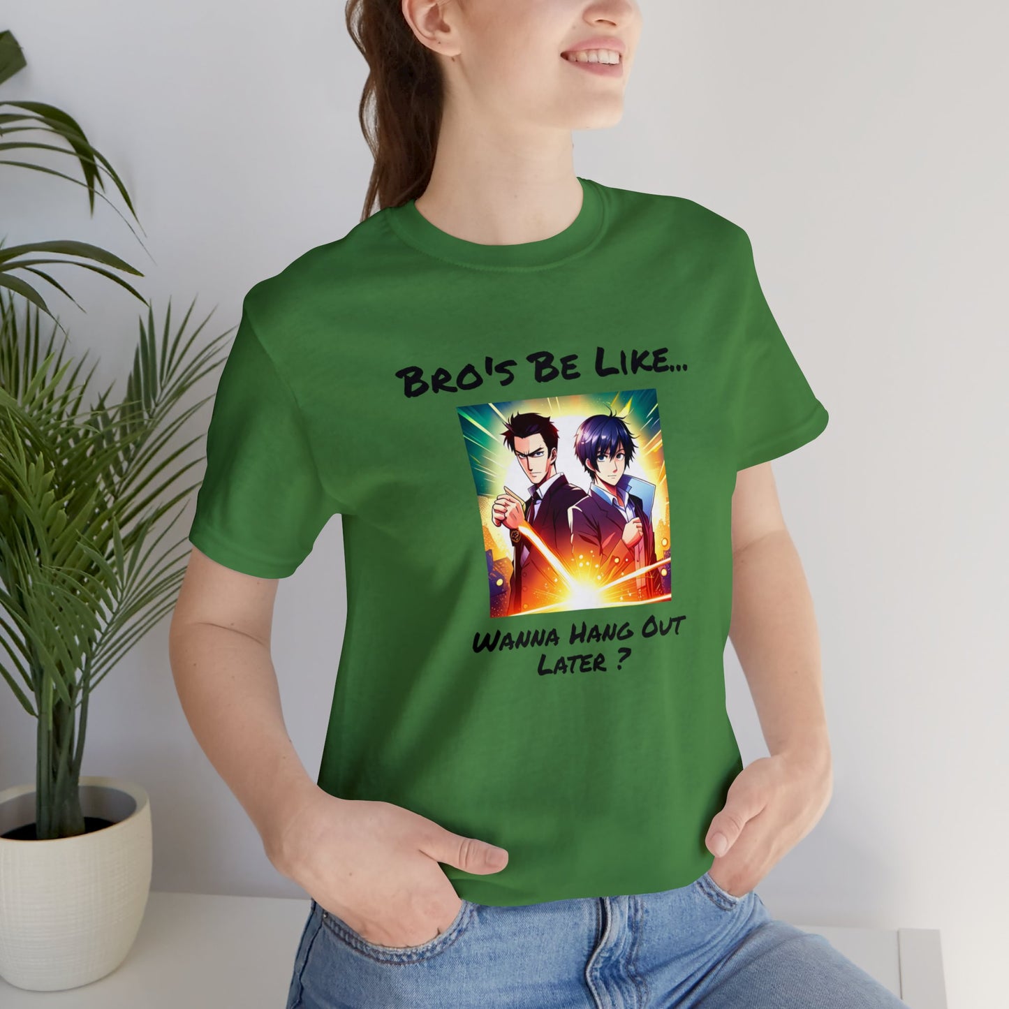 Normal Wear Unisex Jersey Short Sleeve Tee