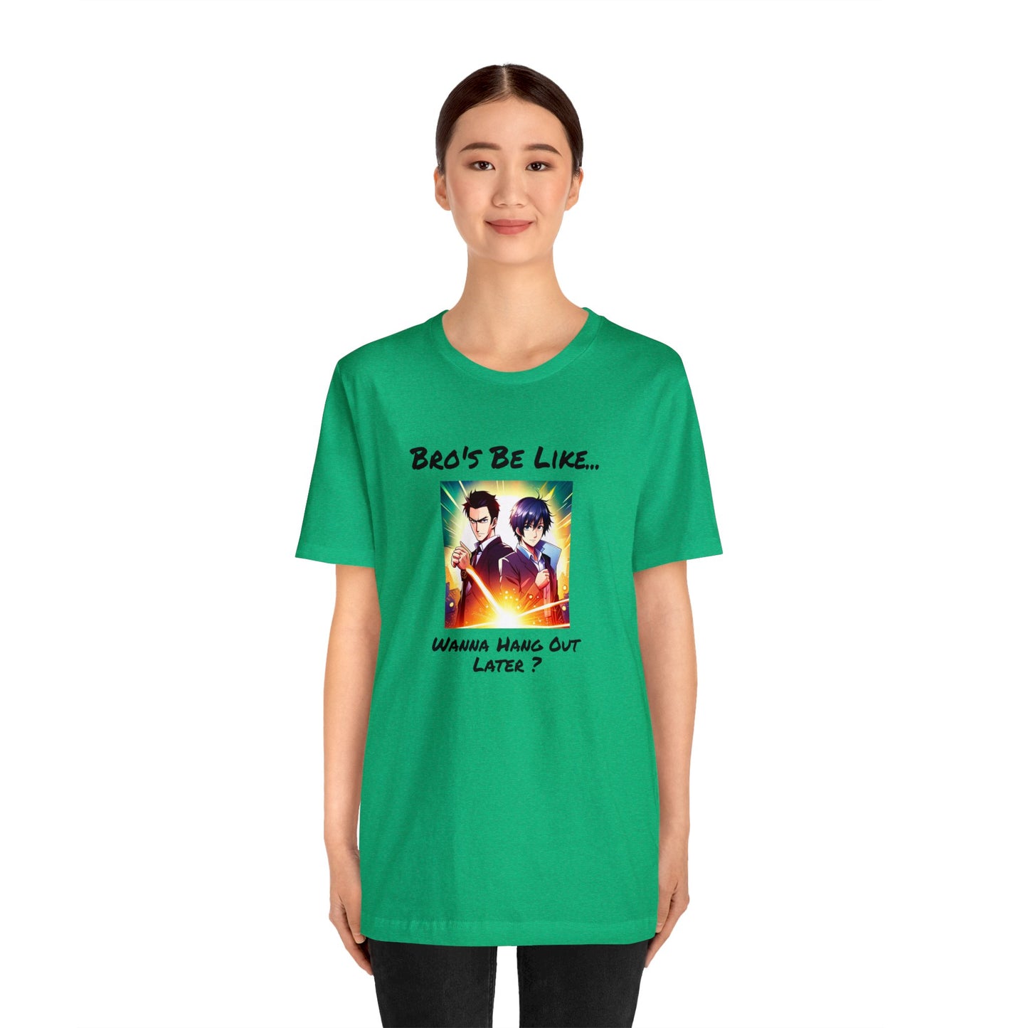 Normal Wear Unisex Jersey Short Sleeve Tee