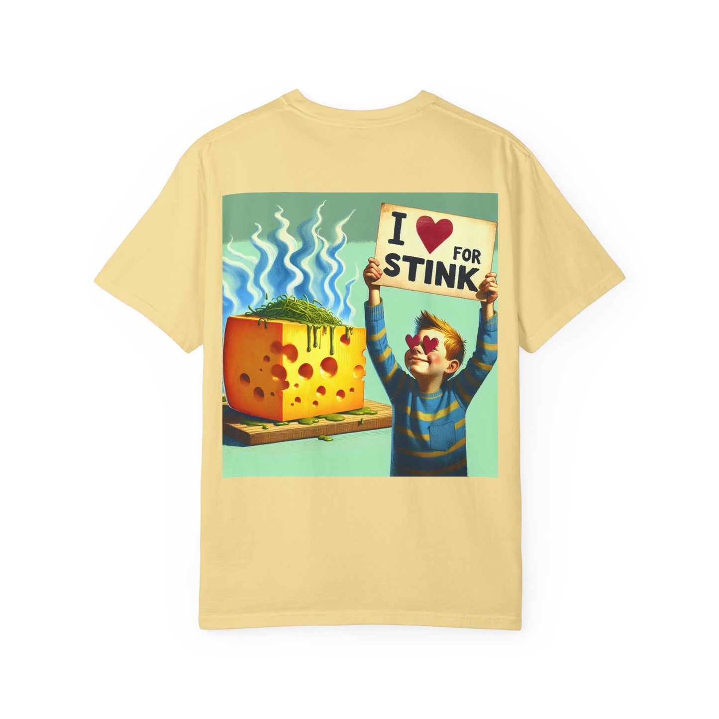 Little Boy Loves Stinky Cheese