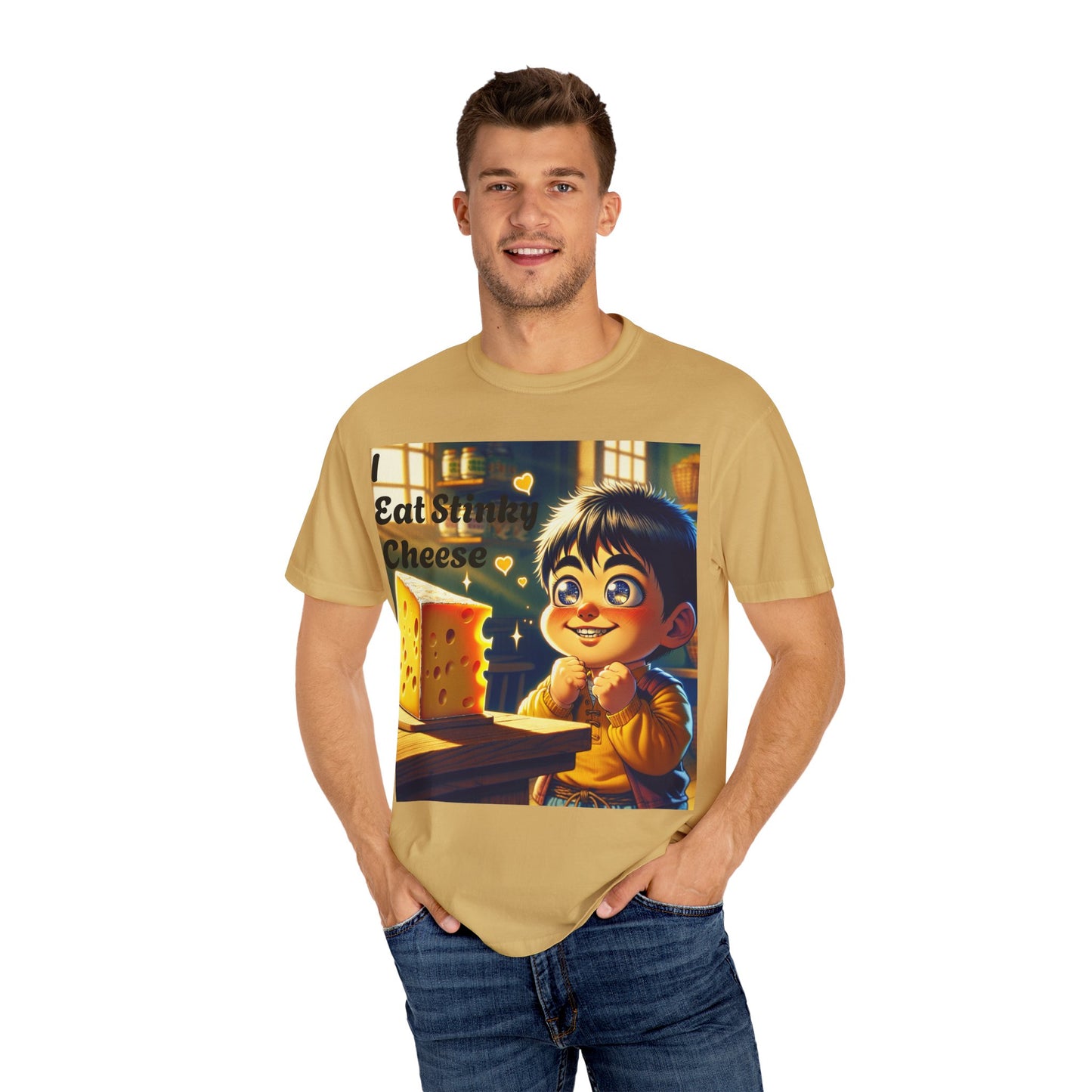 Little Boy Loves Stinky Cheese