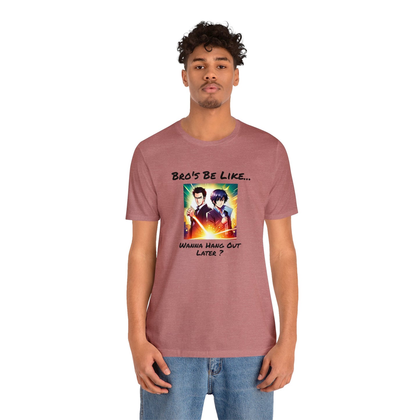 Normal Wear Unisex Jersey Short Sleeve Tee