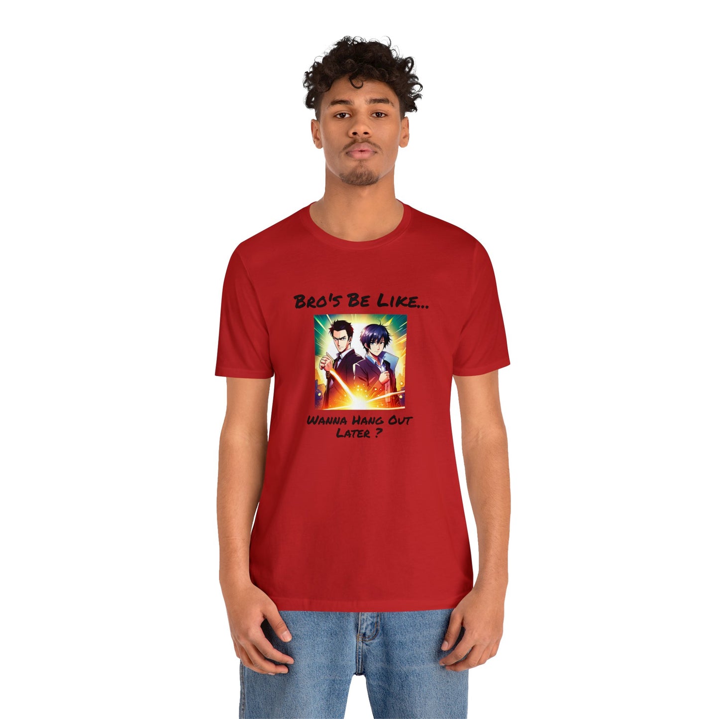 Normal Wear Unisex Jersey Short Sleeve Tee