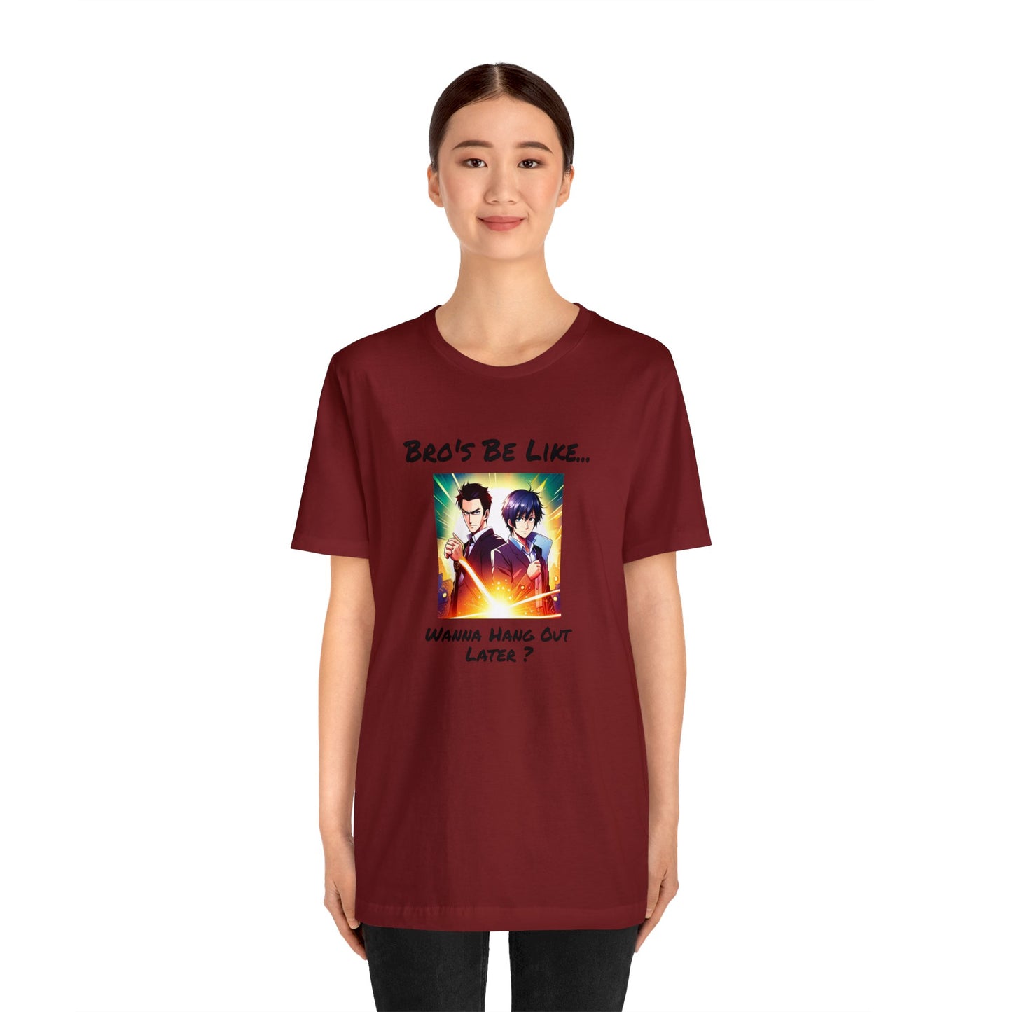 Normal Wear Unisex Jersey Short Sleeve Tee
