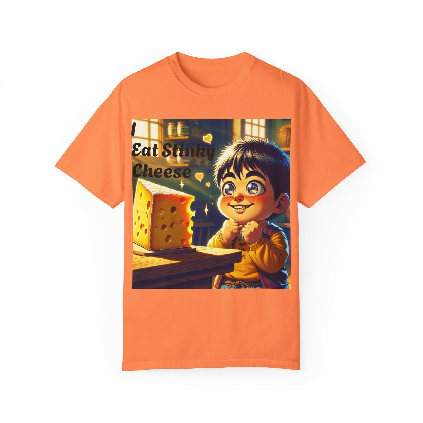 Little Boy Loves Stinky Cheese