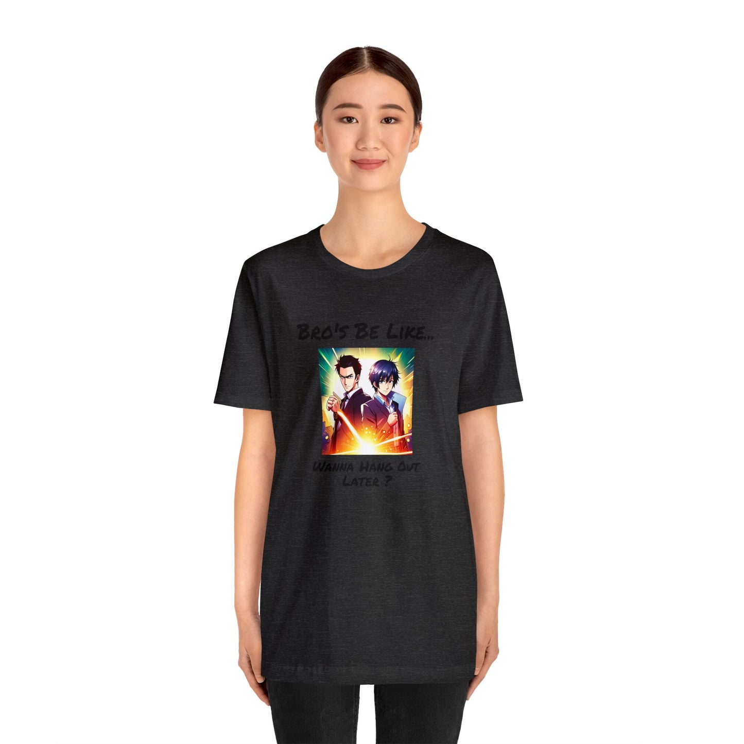 Normal Wear Unisex Jersey Short Sleeve Tee