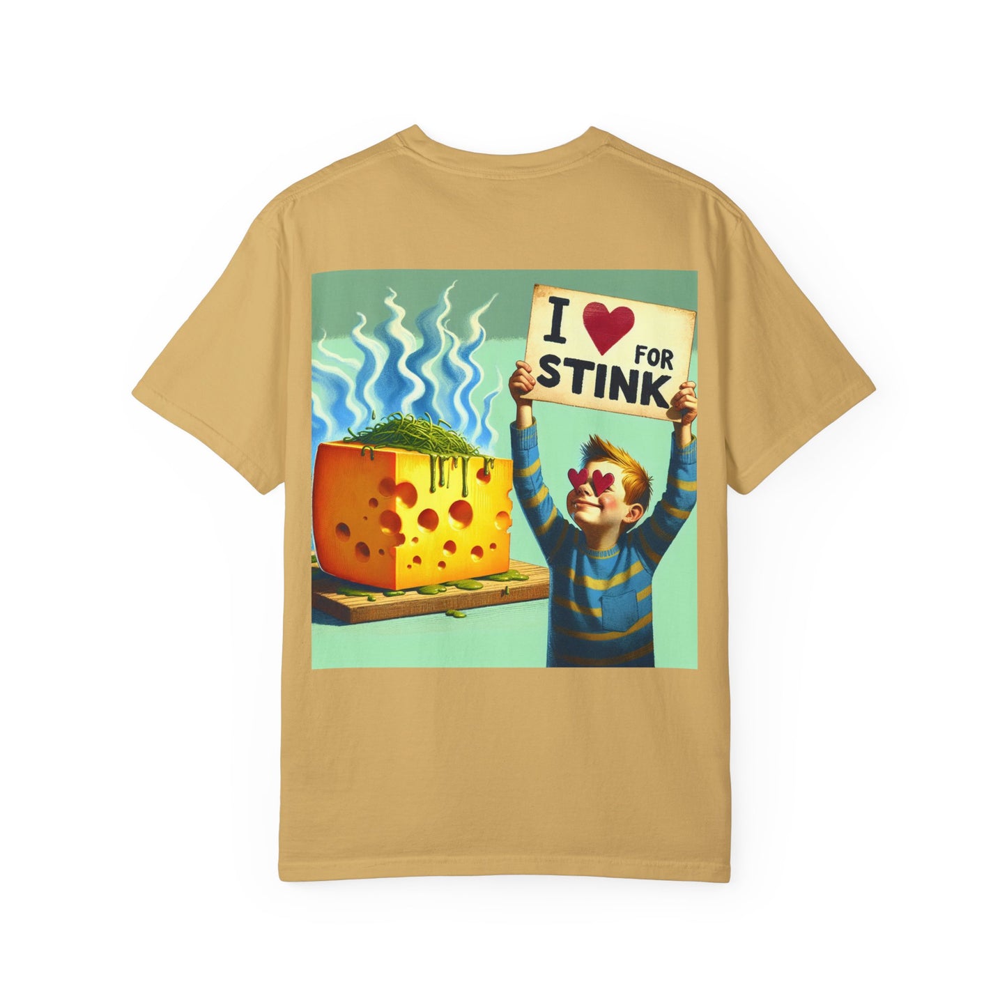 Little Boy Loves Stinky Cheese