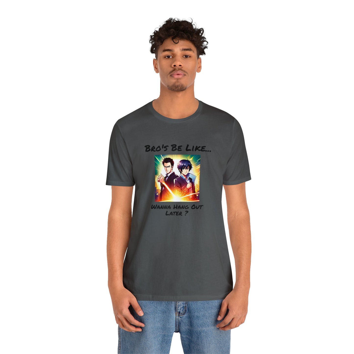 Normal Wear Unisex Jersey Short Sleeve Tee