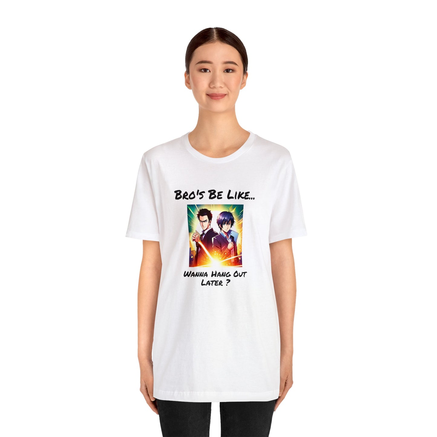 Normal Wear Unisex Jersey Short Sleeve Tee