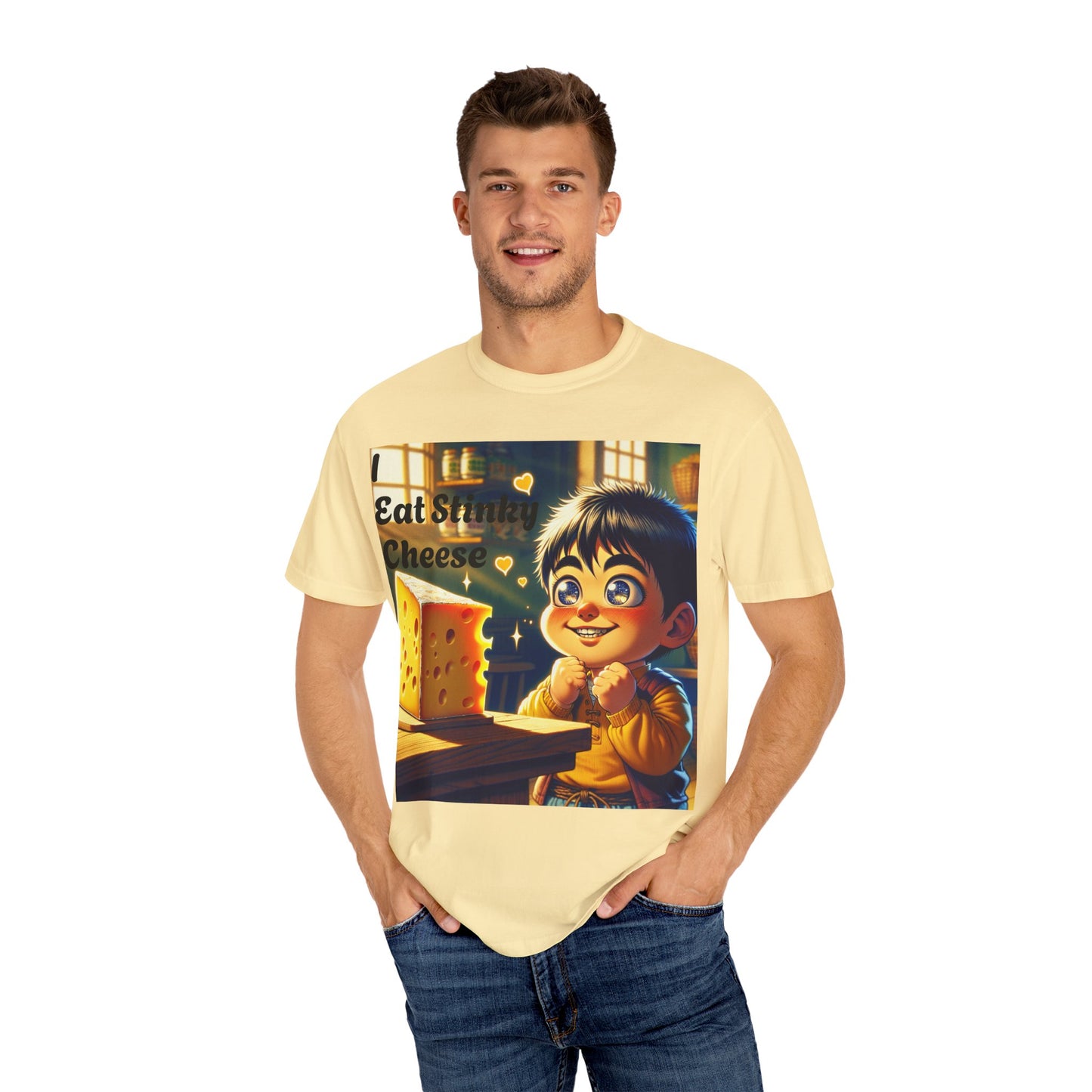 Little Boy Loves Stinky Cheese