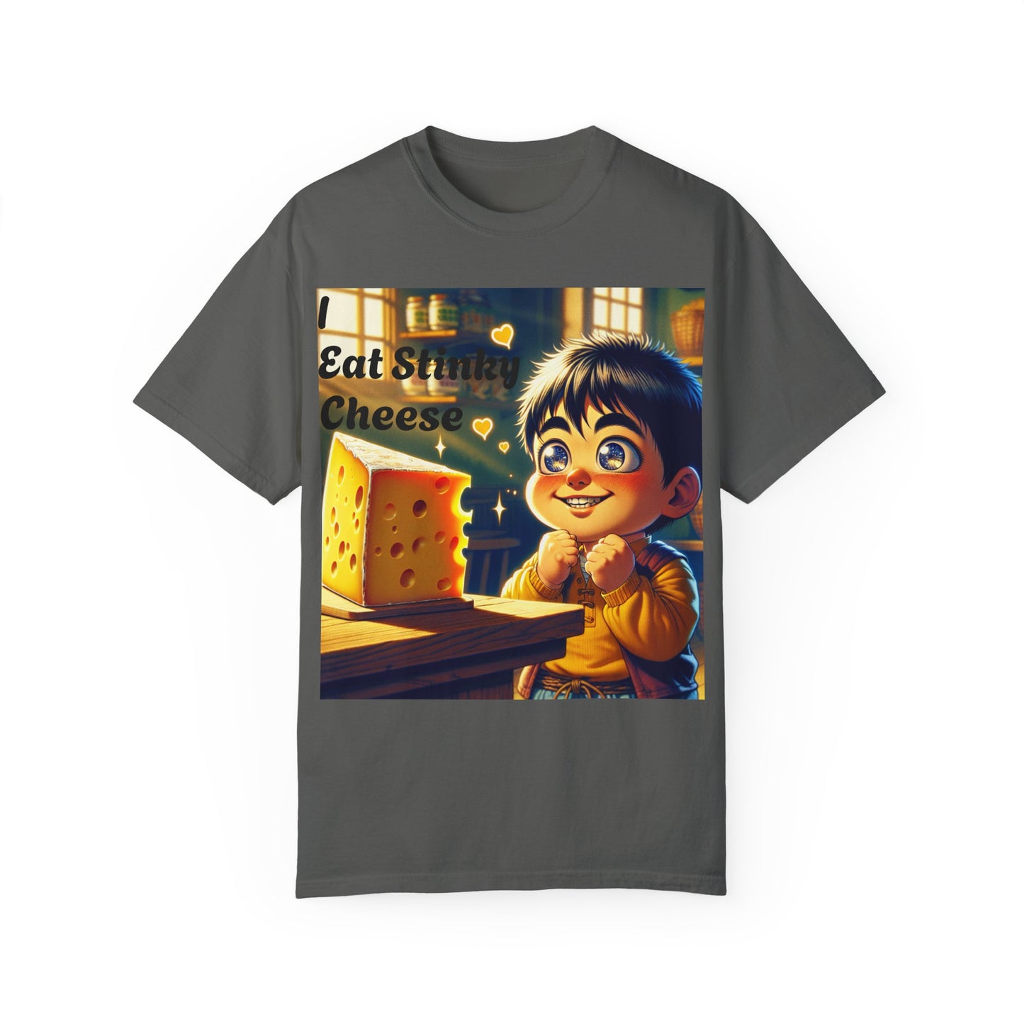 Little Boy Loves Stinky Cheese