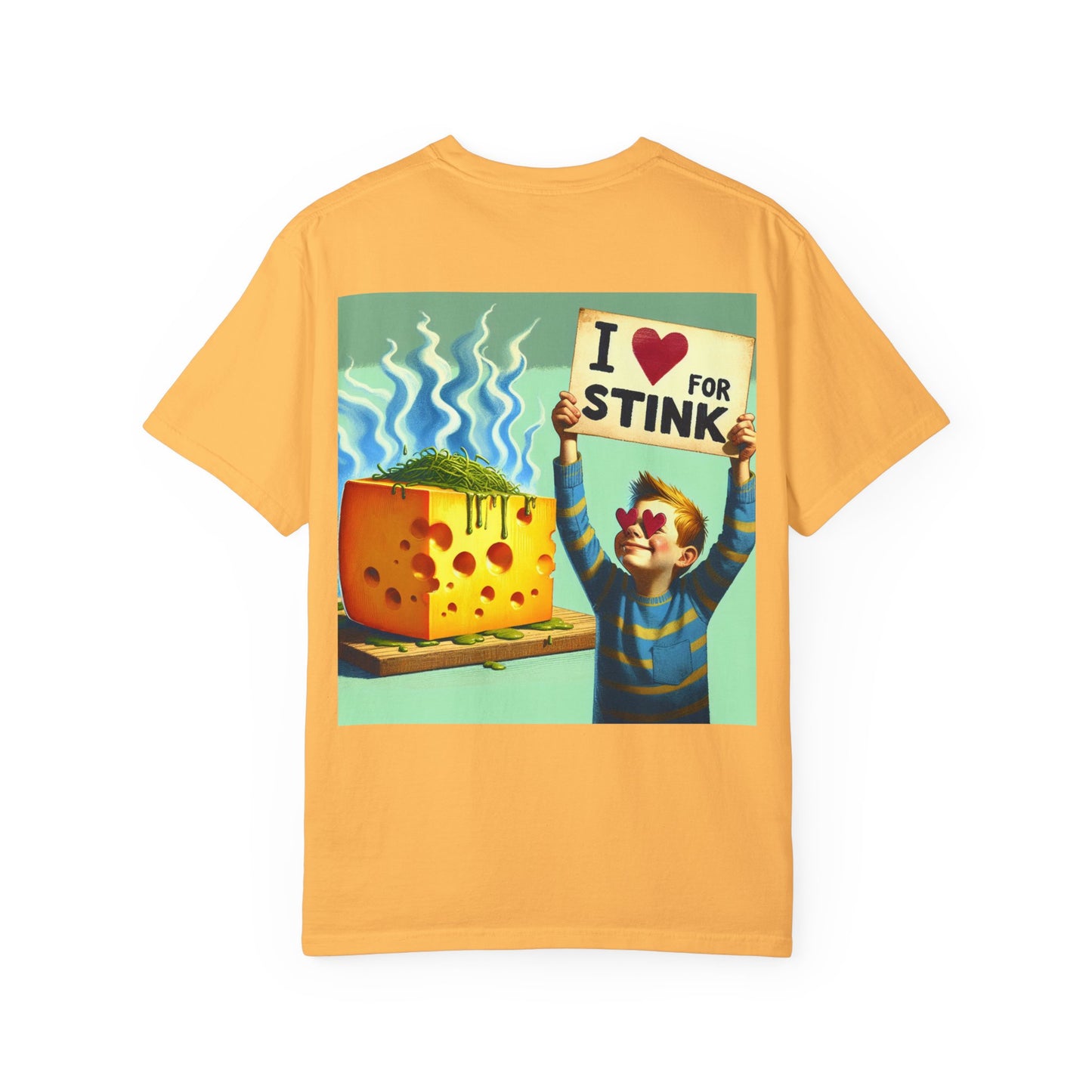Little Boy Loves Stinky Cheese