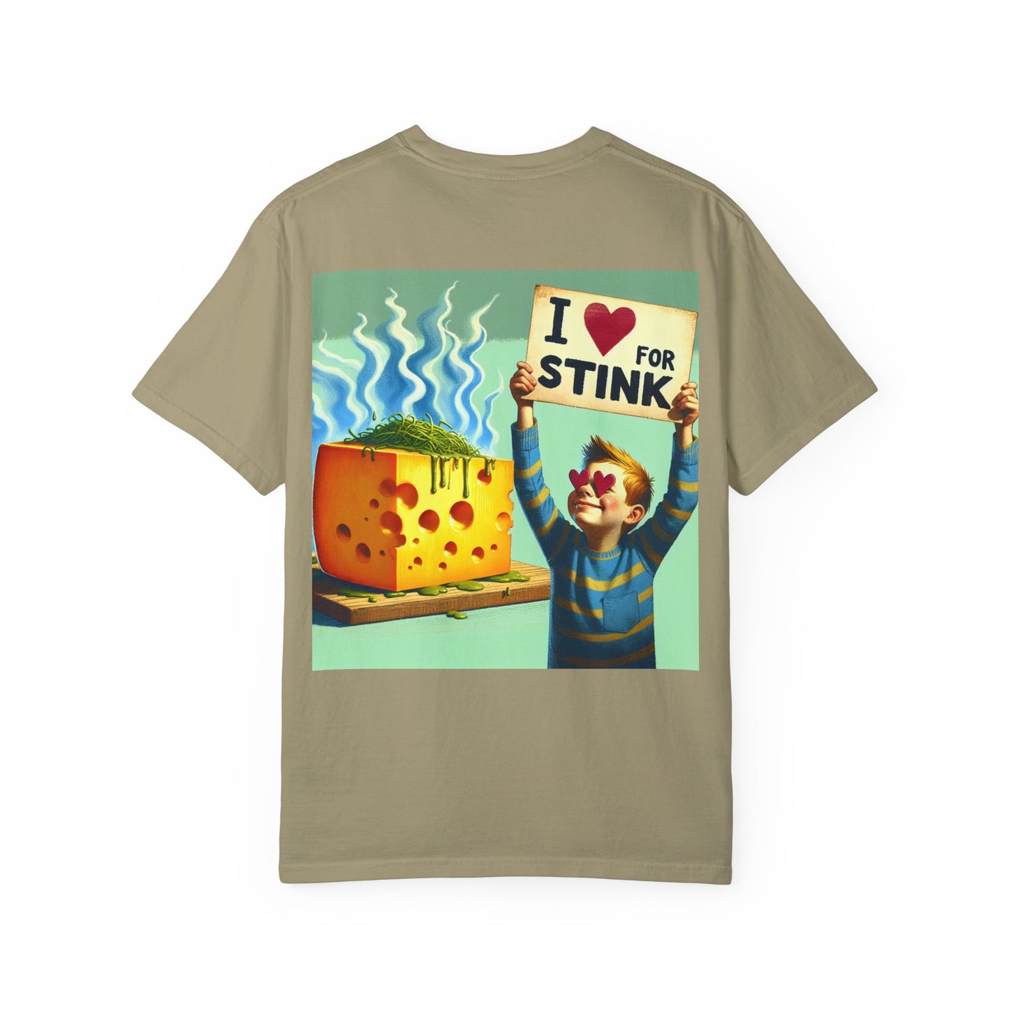 Little Boy Loves Stinky Cheese