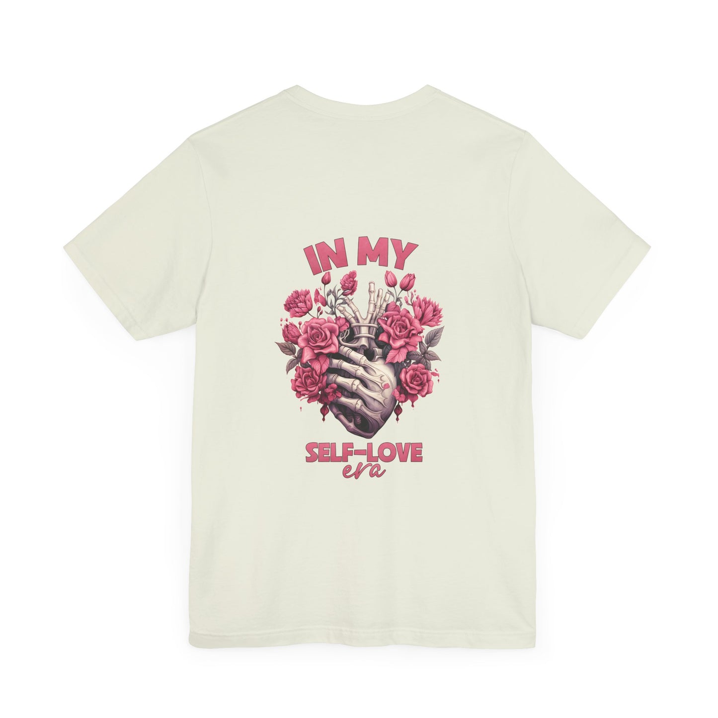 Moody AF front Cherries Self Love skeleton Heart Back