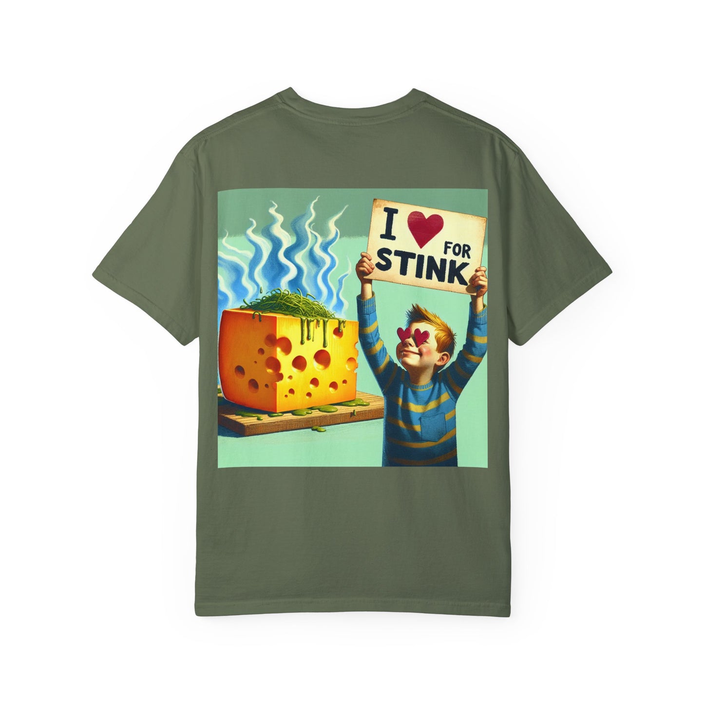 Little Boy Loves Stinky Cheese