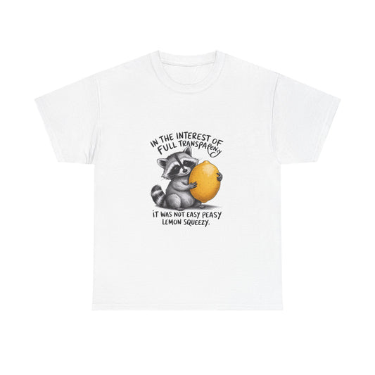 Not EZ Funny Raccoon Tee - Cute Animal Shirt, Great for Everyday Wear, Gifts for Friends, Casual Outfits, Humor Apparel