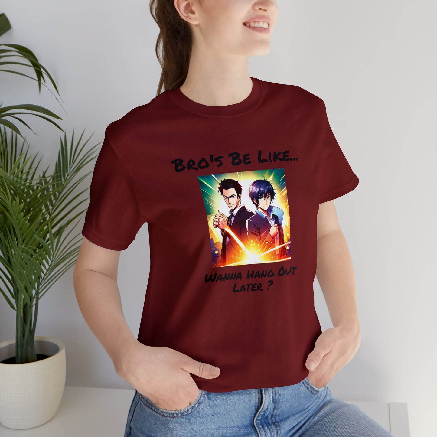Normal Wear Unisex Jersey Short Sleeve Tee