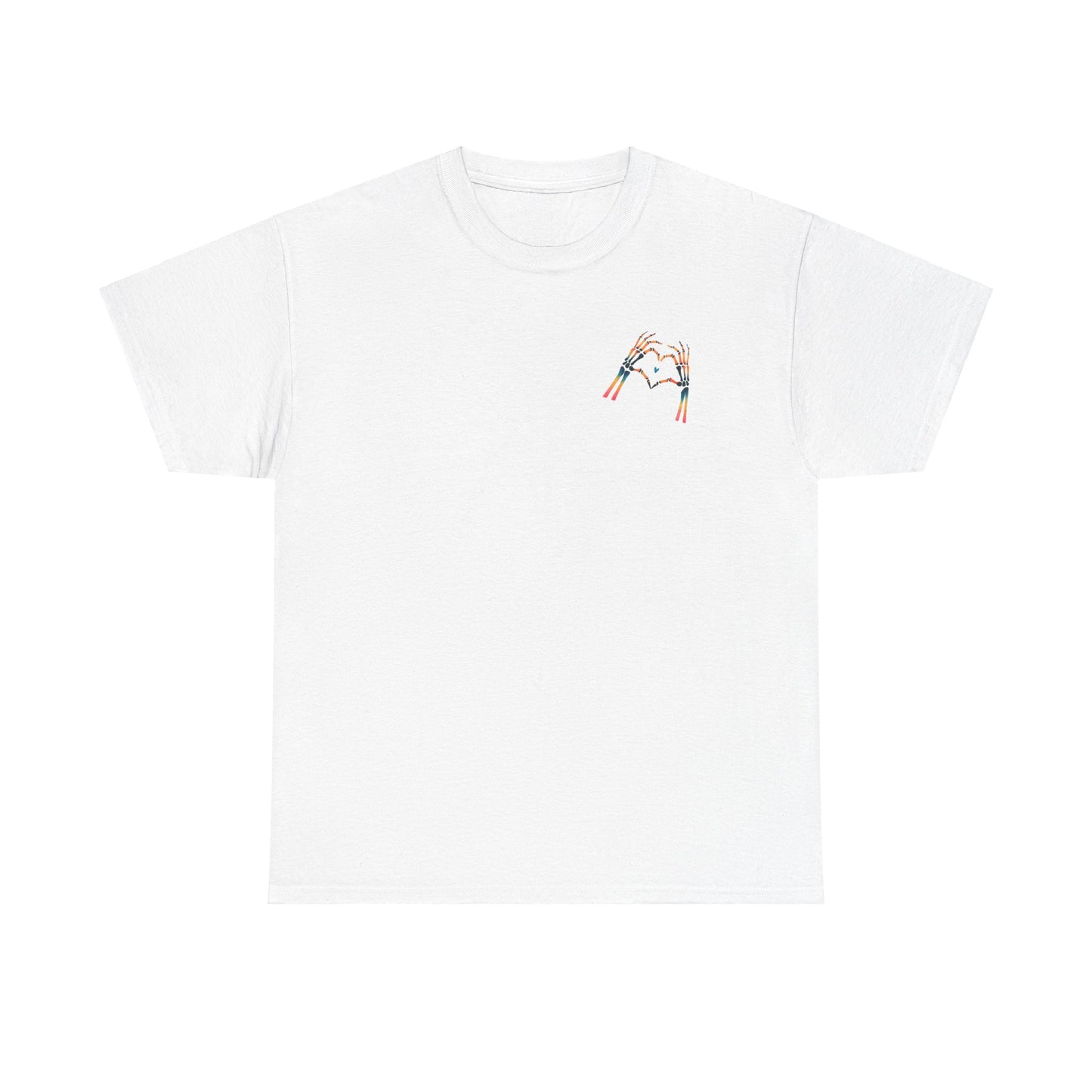 Valentine's Day Raccoon Unisex Tee - 'Unhinged and Feral' Metal Hand Signs