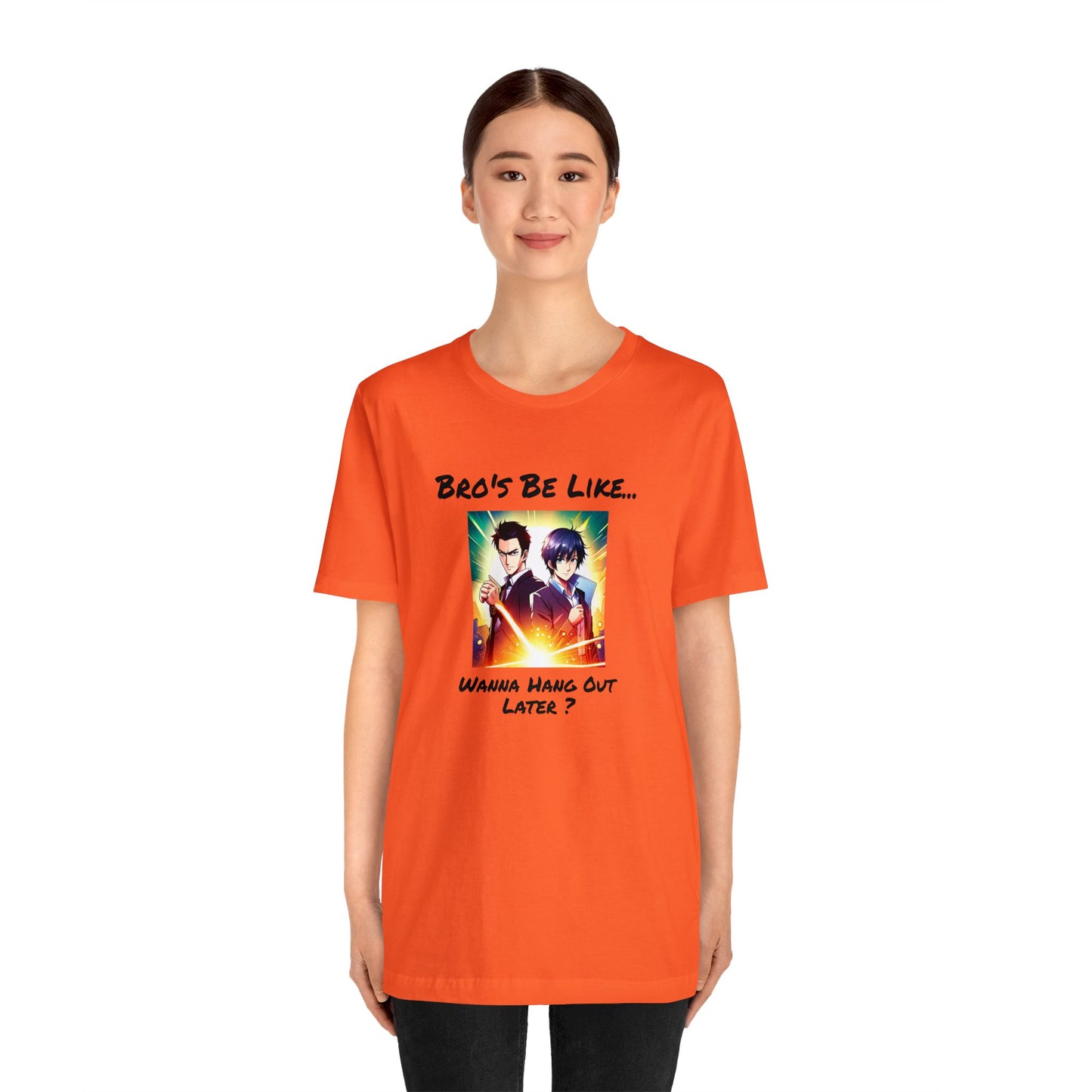 Normal Wear Unisex Jersey Short Sleeve Tee