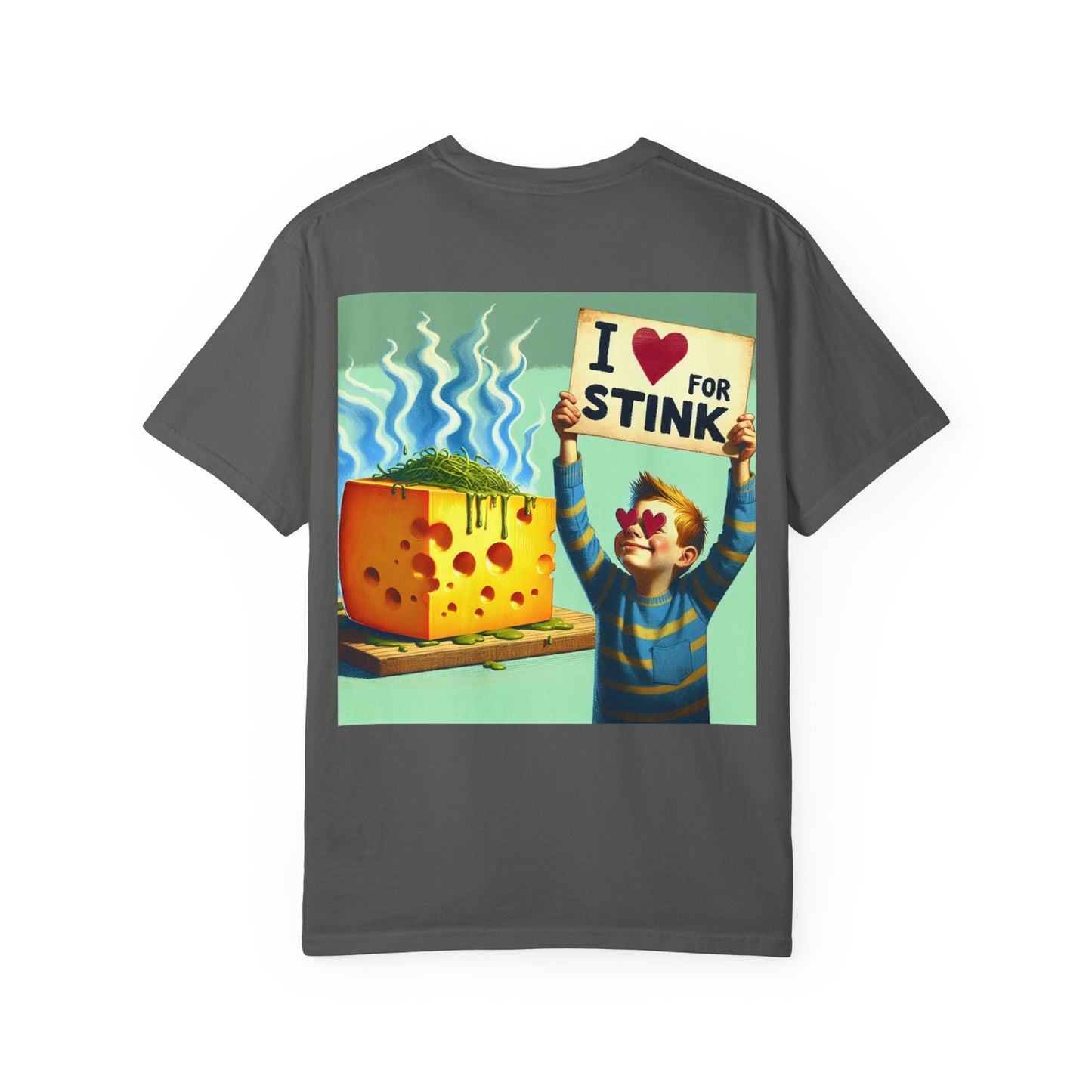 Little Boy Loves Stinky Cheese