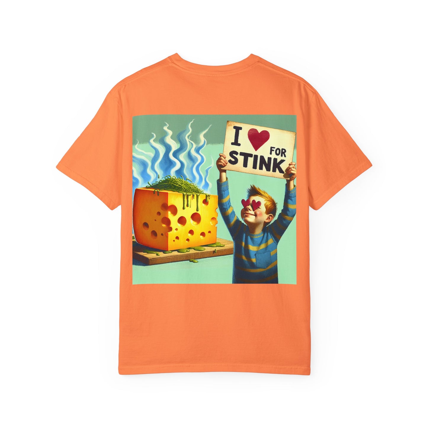 Little Boy Loves Stinky Cheese