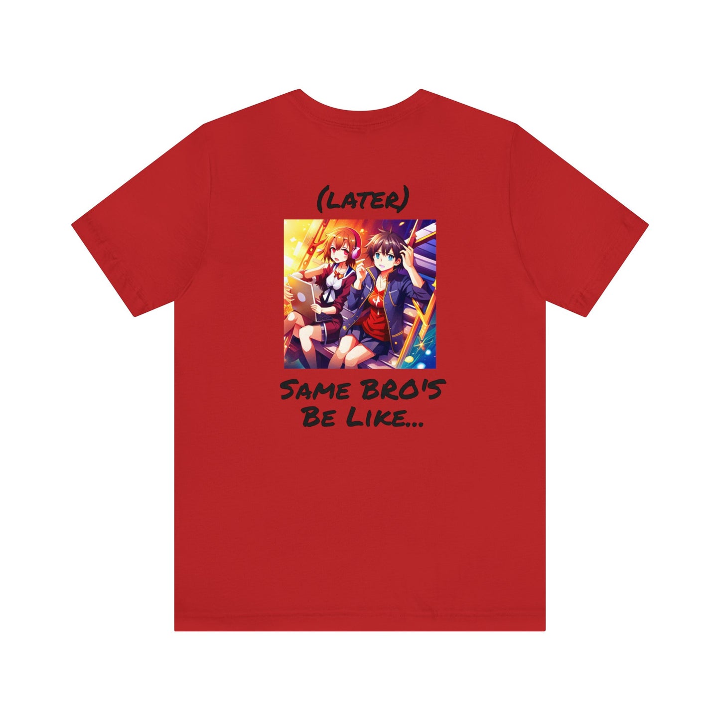 Normal Wear Unisex Jersey Short Sleeve Tee