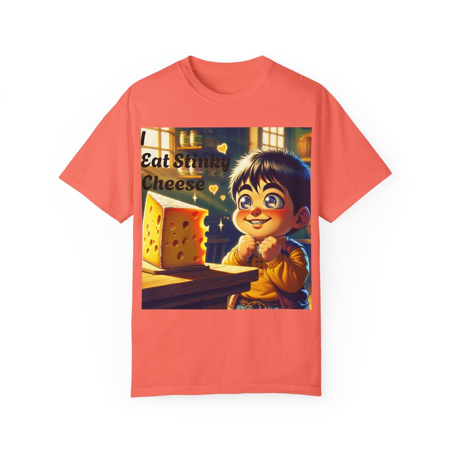 Little Boy Loves Stinky Cheese