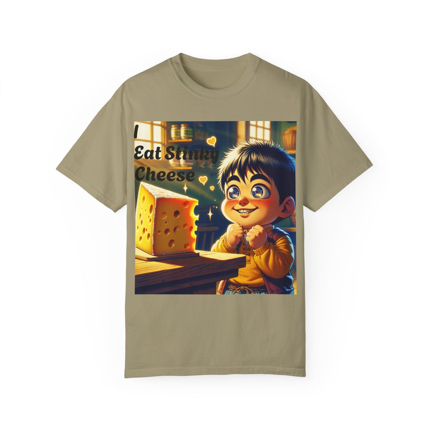 Little Boy Loves Stinky Cheese