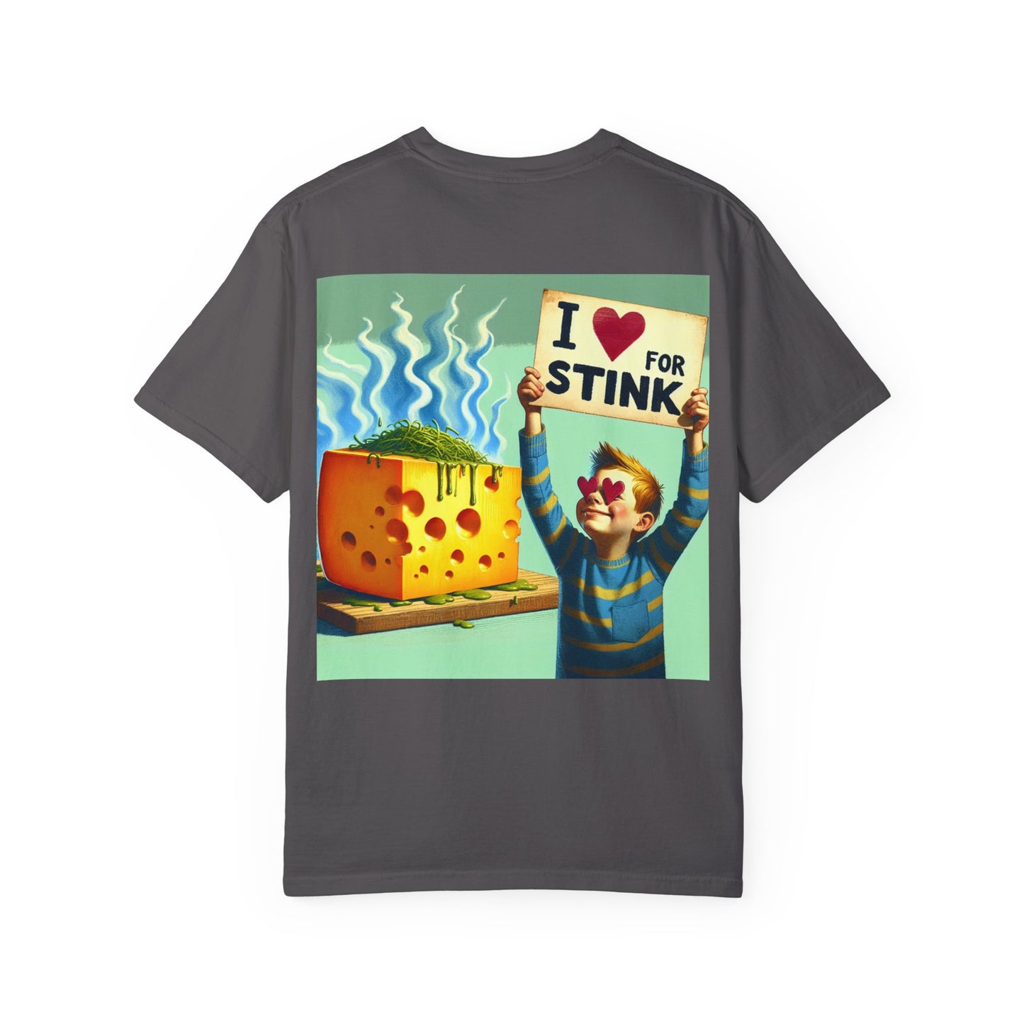 Little Boy Loves Stinky Cheese