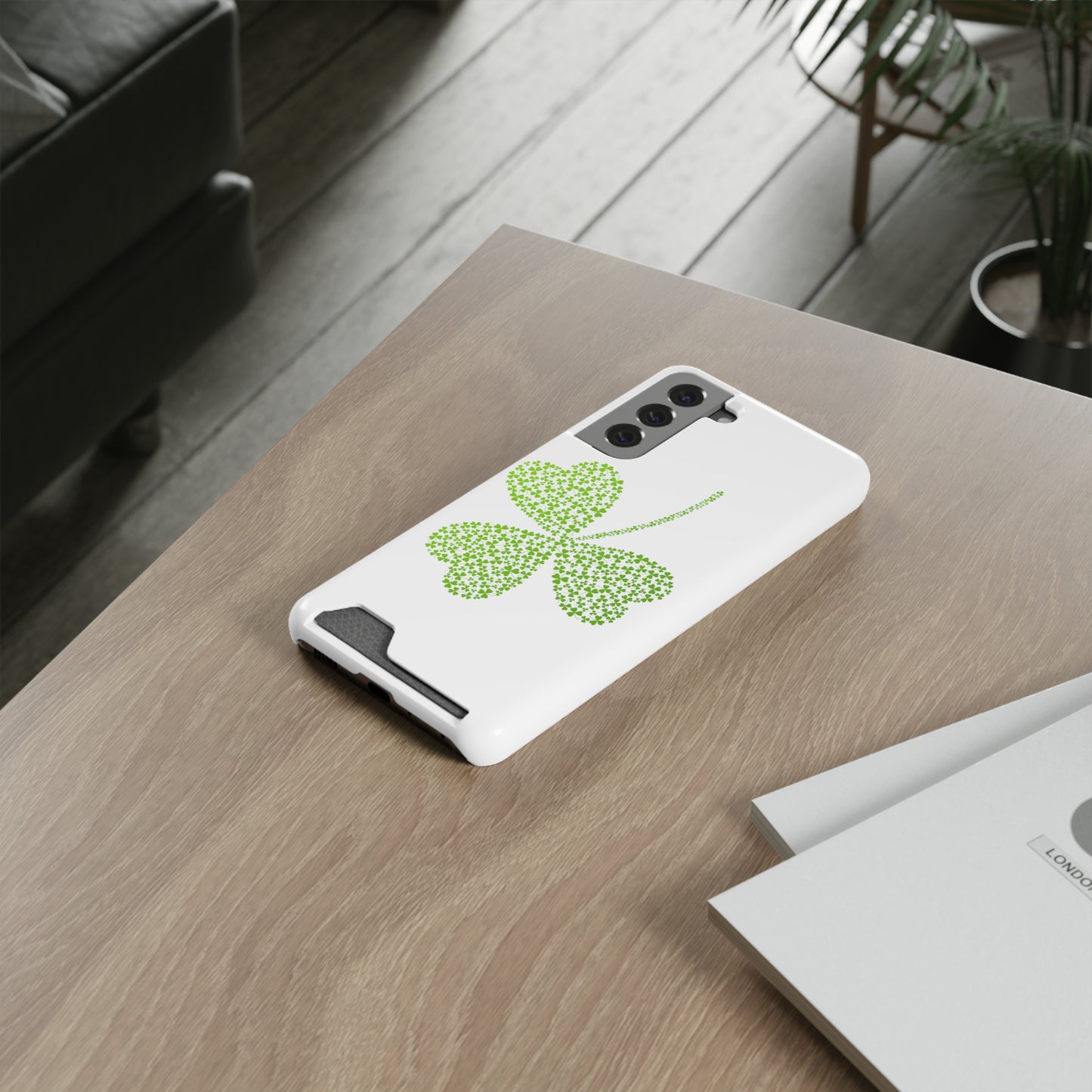 Clover St. Patricks Case With Card Holder