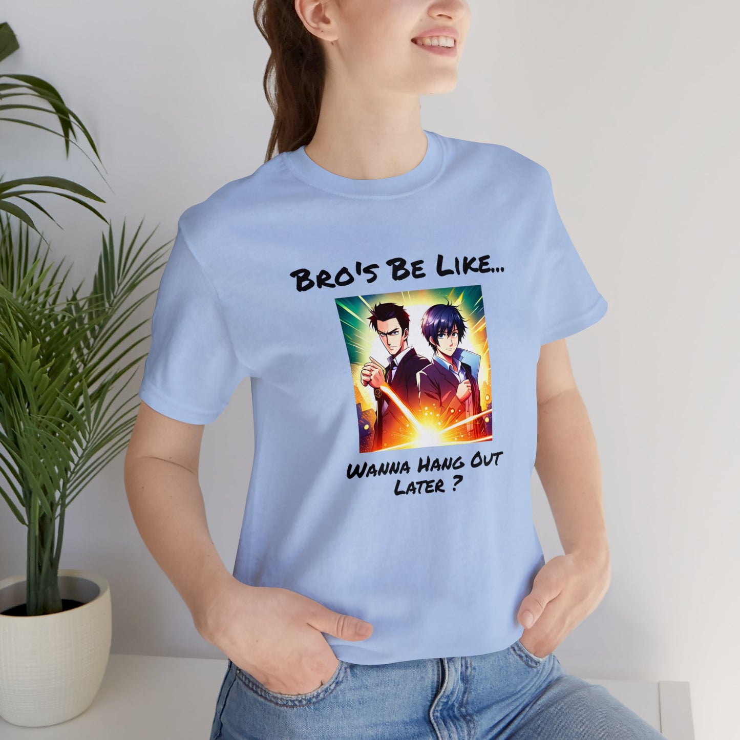 Normal Wear Unisex Jersey Short Sleeve Tee