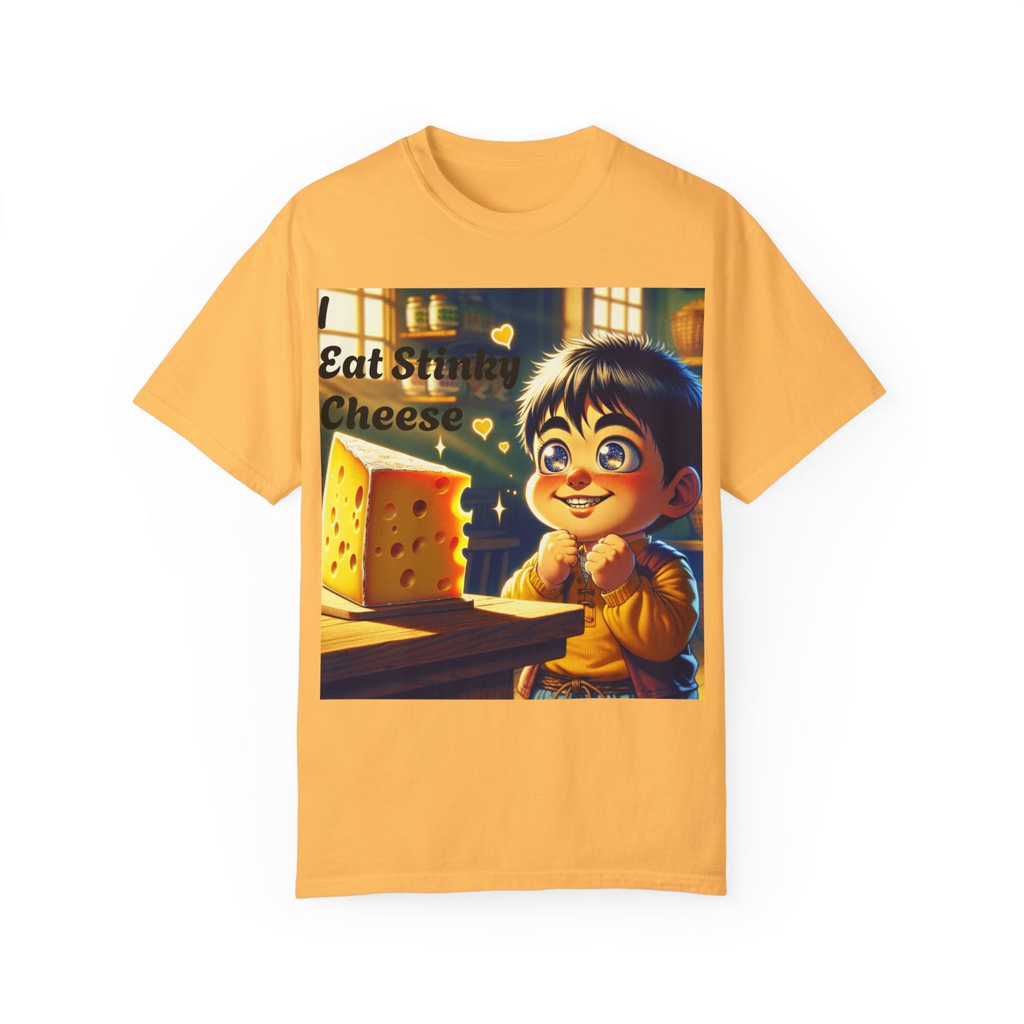 Little Boy Loves Stinky Cheese