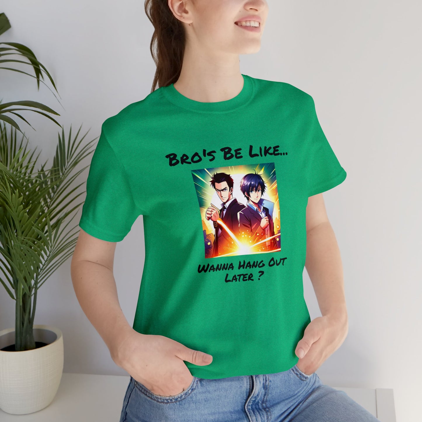 Normal Wear Unisex Jersey Short Sleeve Tee
