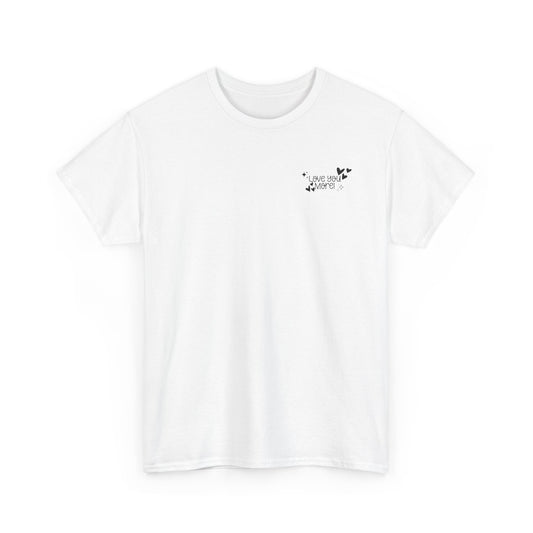 Valentine's Unisex Tee with Love You More Design