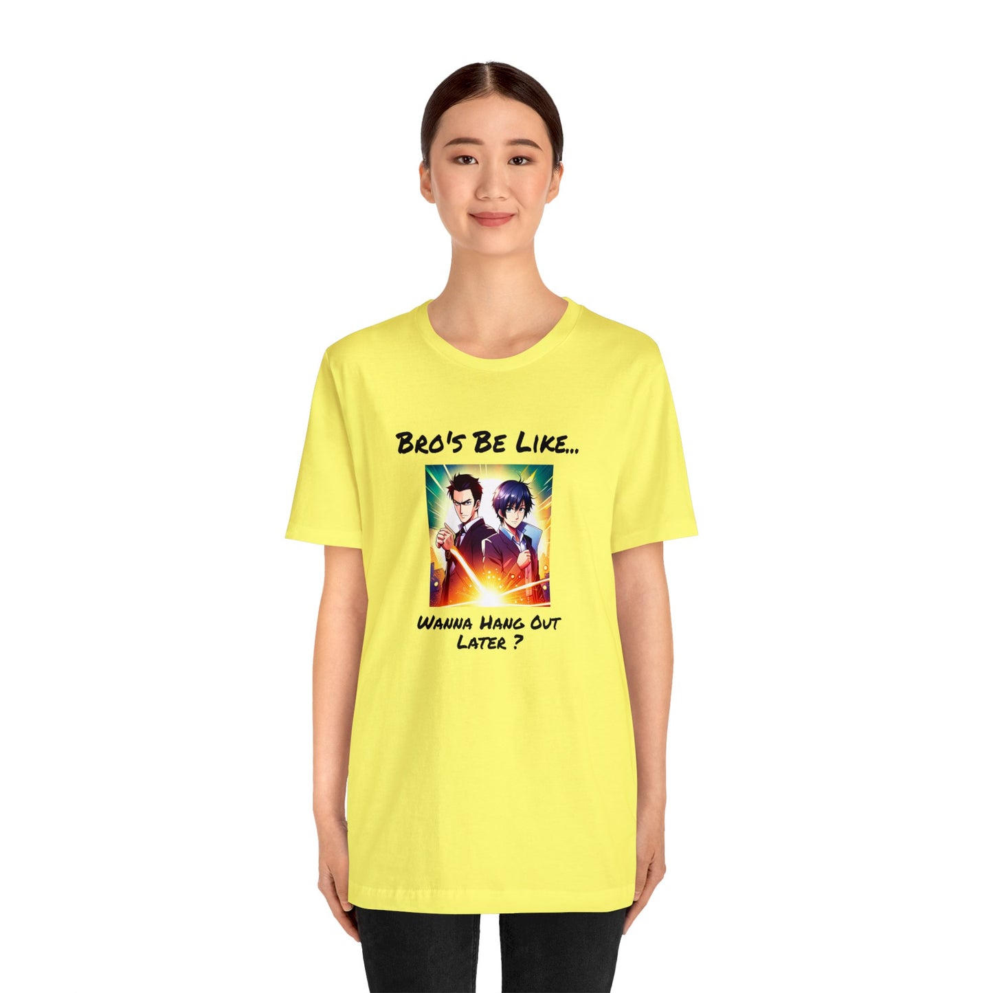Normal Wear Unisex Jersey Short Sleeve Tee
