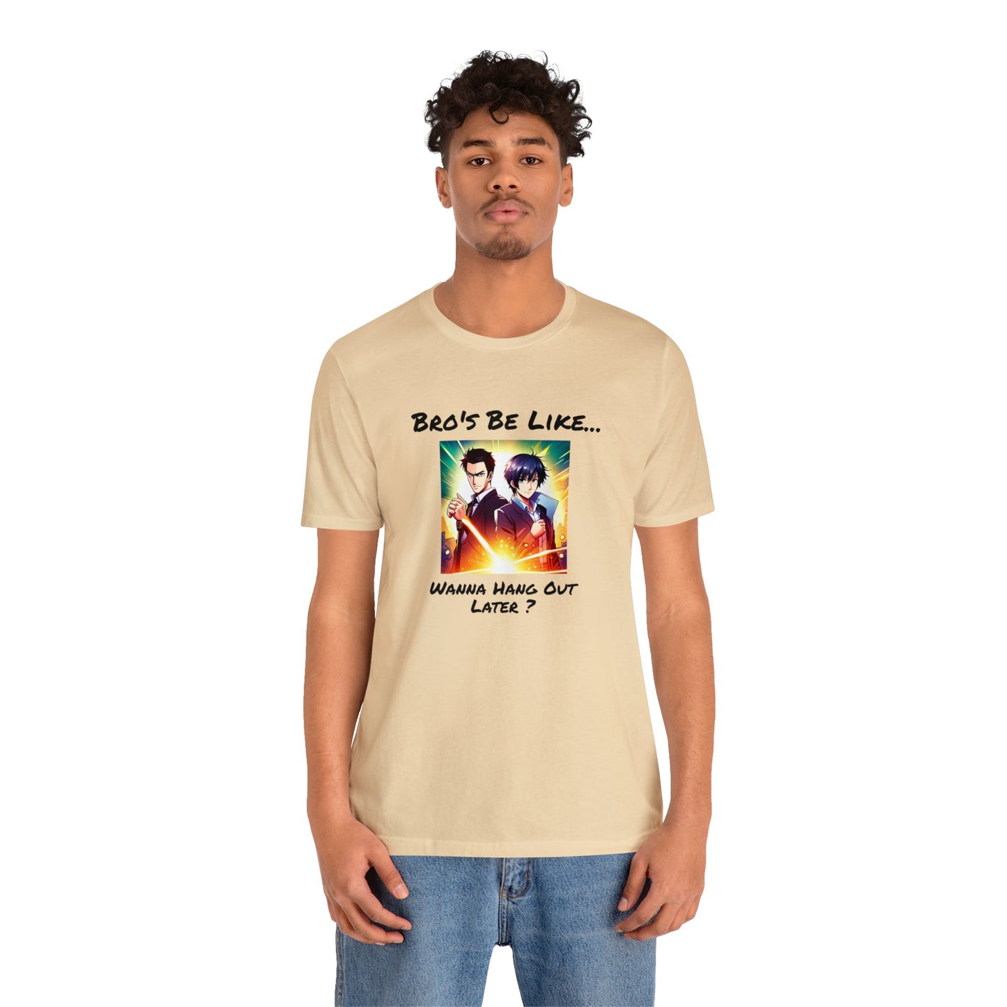 Normal Wear Unisex Jersey Short Sleeve Tee