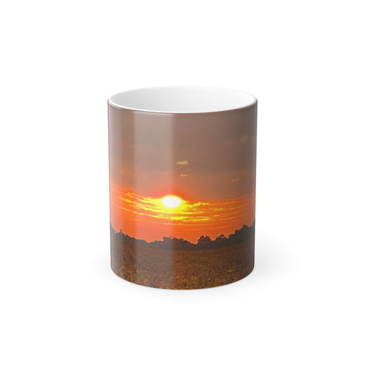 Heat Up Sunrise Color Morphing Mug, 11oz