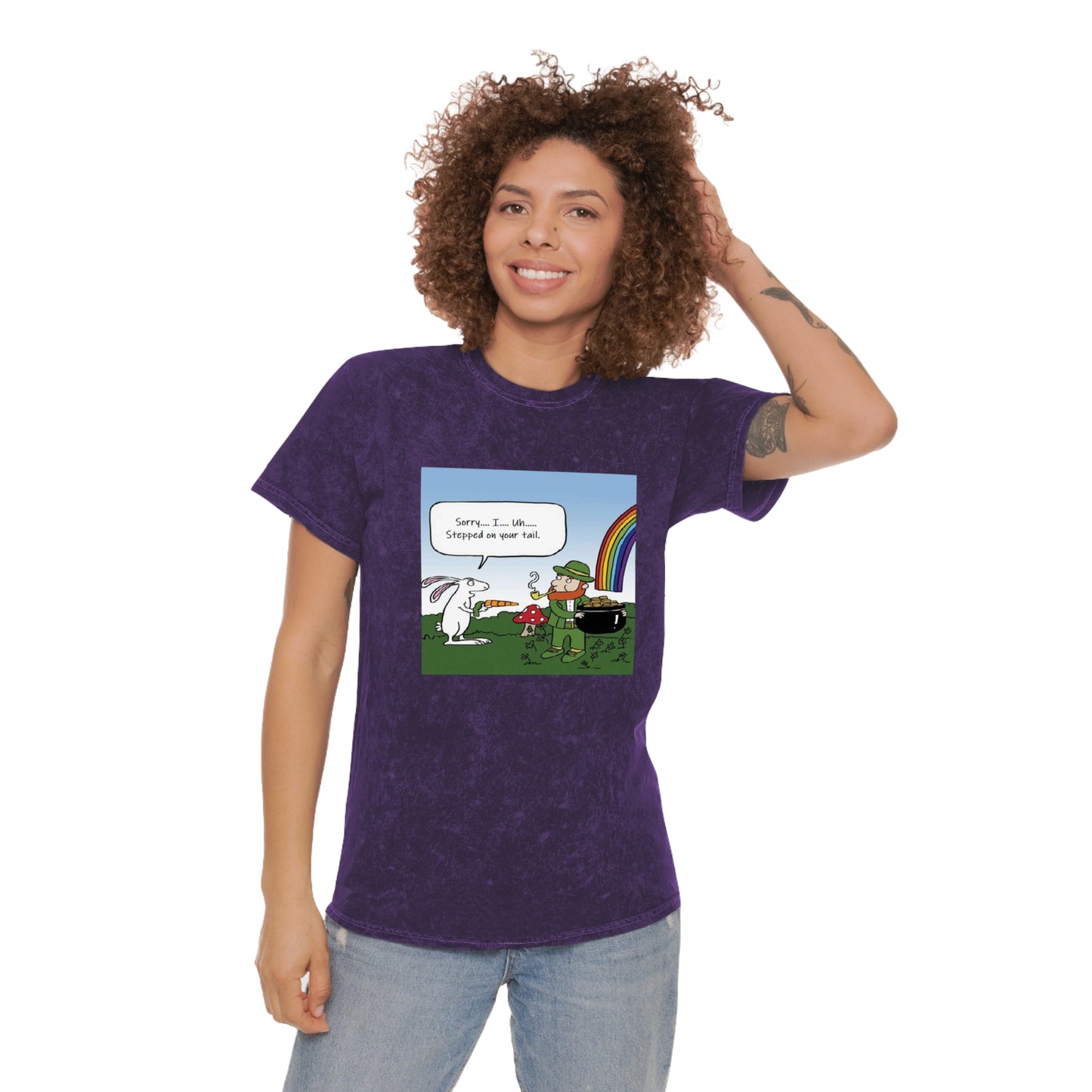 Normal Wear St. Patricks Unisex Mineral Wash T-Shirt