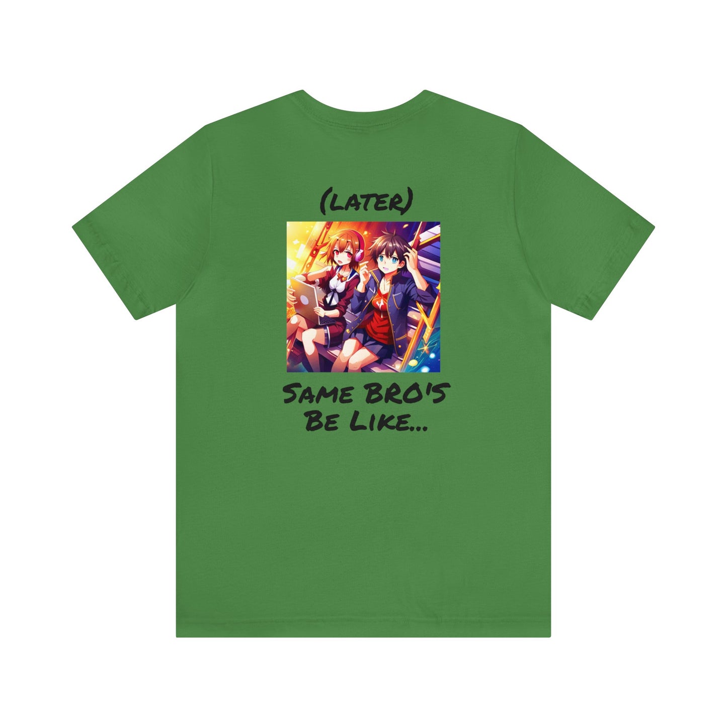 Normal Wear Unisex Jersey Short Sleeve Tee