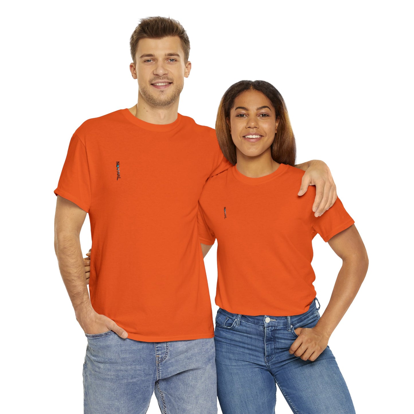 Normales Tragen AI Prints Unisex-T-Shirt aus schwerer Baumwolle