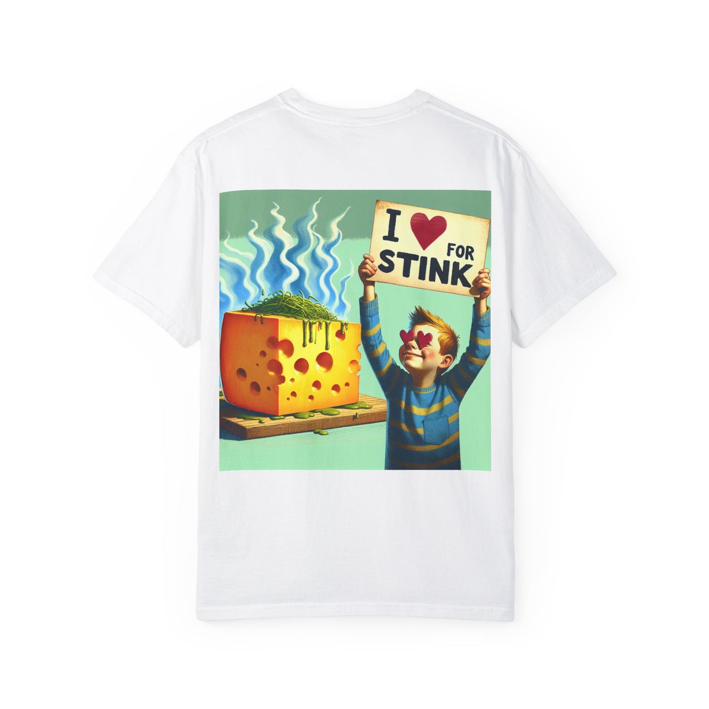 Little Boy Loves Stinky Cheese