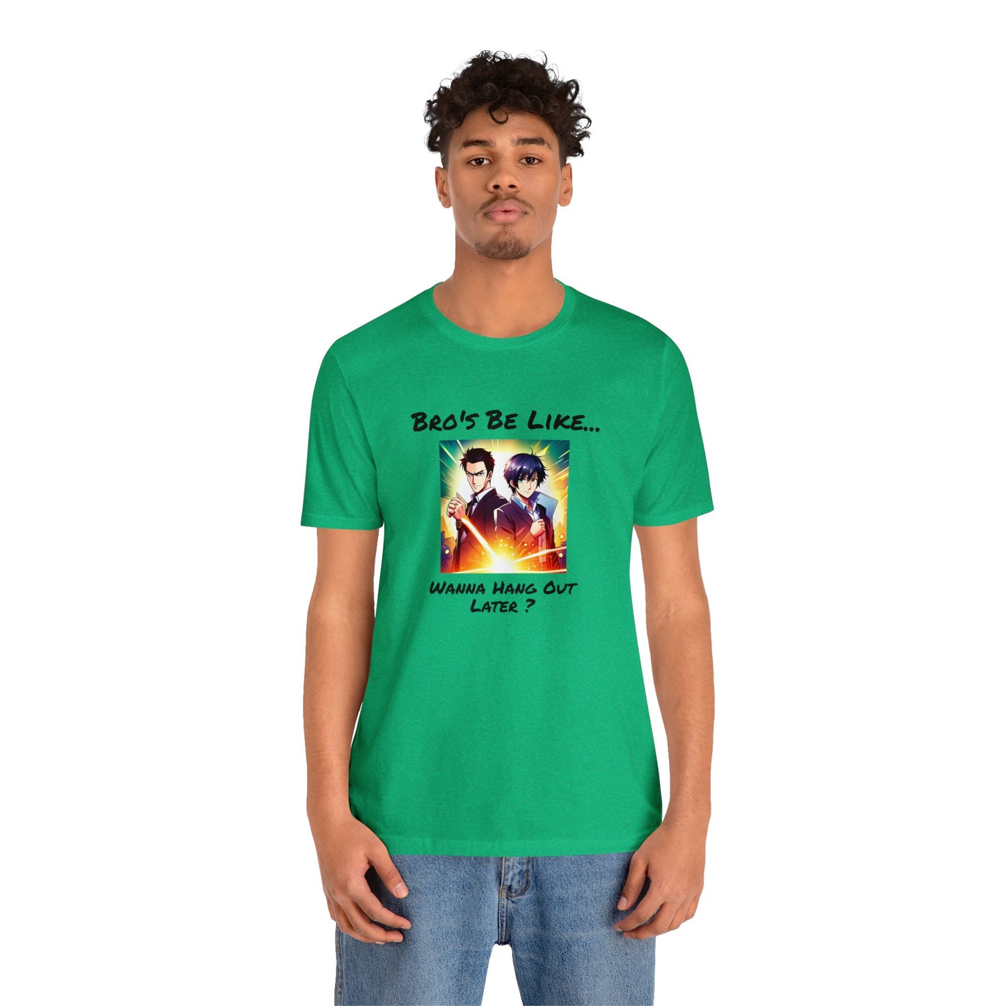 Normal Wear Unisex Jersey Short Sleeve Tee