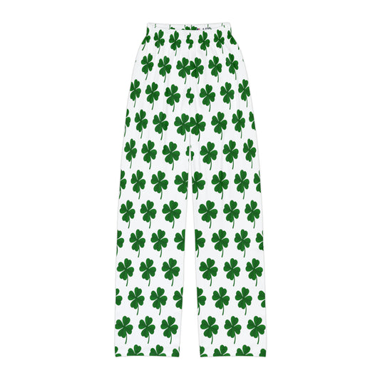 Clover pattern Kids Pajama Pants (AOP)