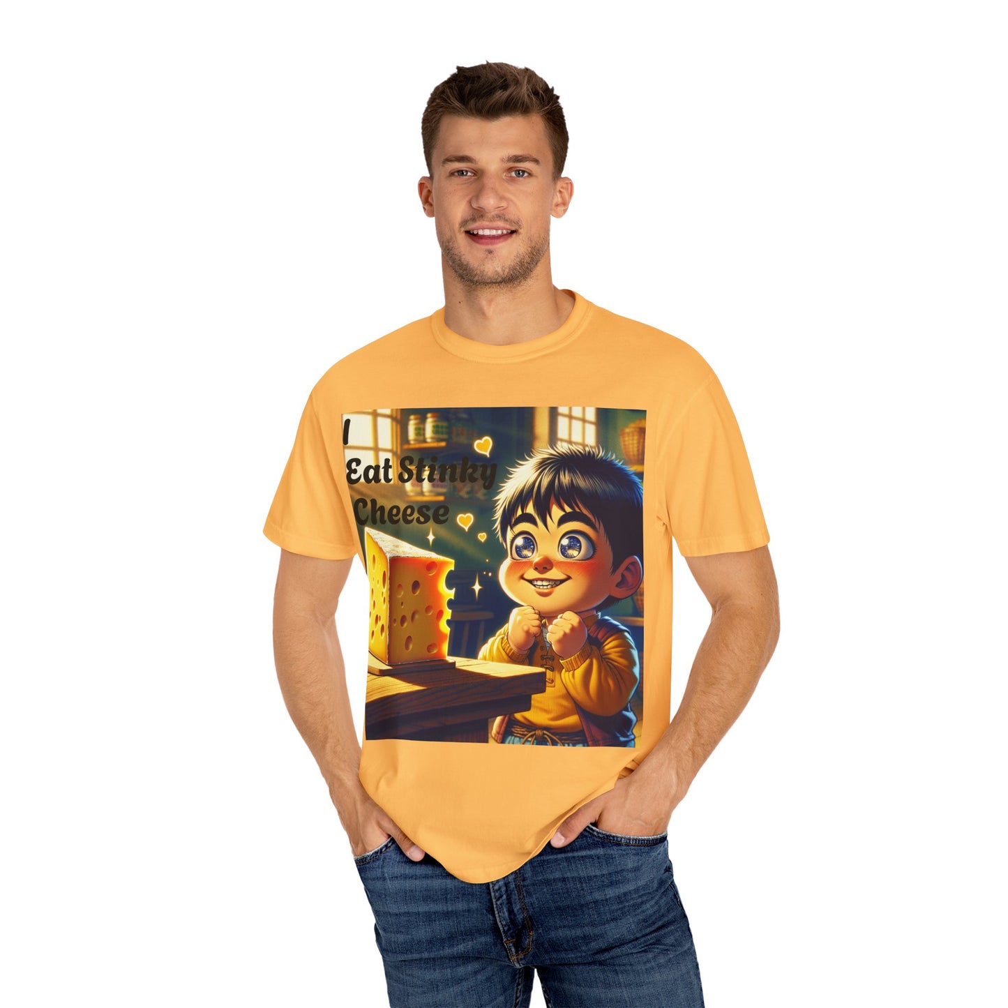 Little Boy Loves Stinky Cheese