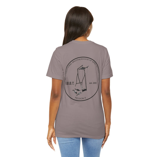 International Brotherhood of Bird Technicians IBBT Region 8 Back Print