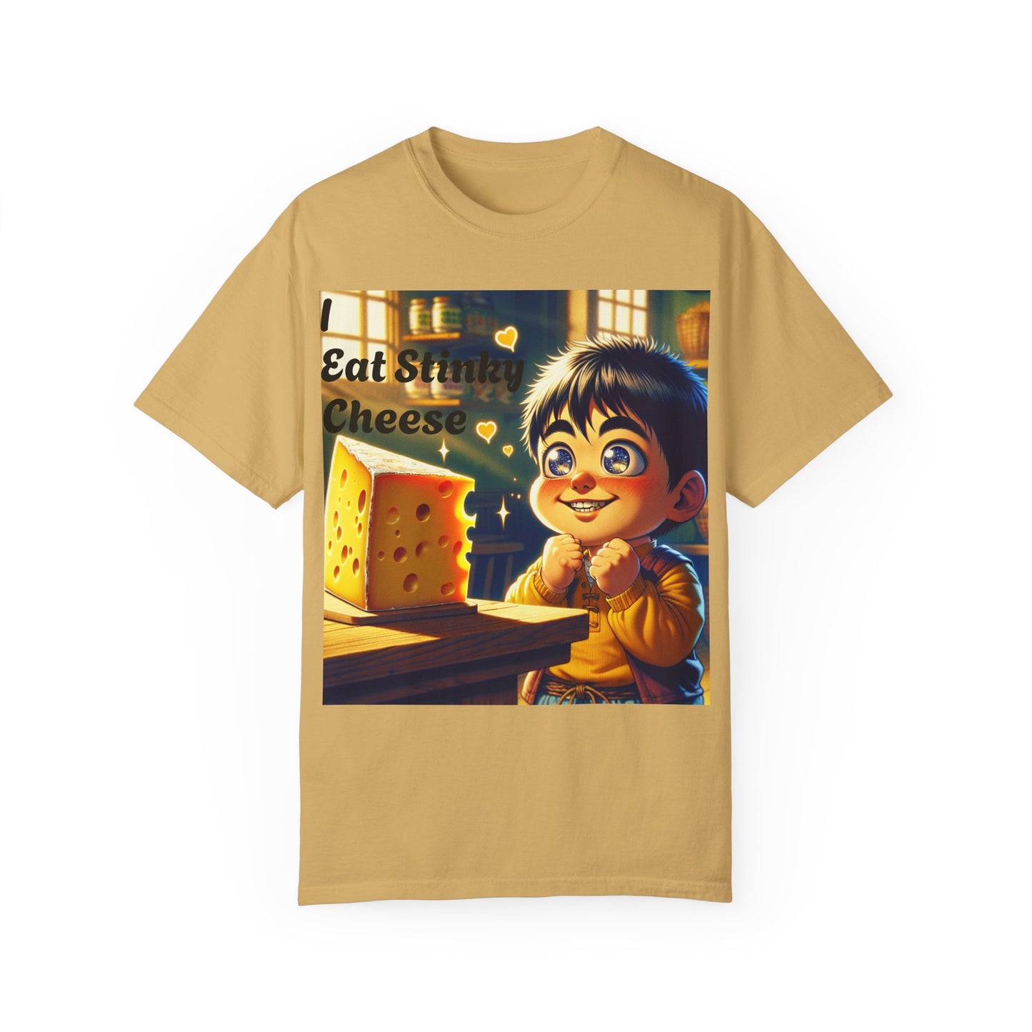 Little Boy Loves Stinky Cheese