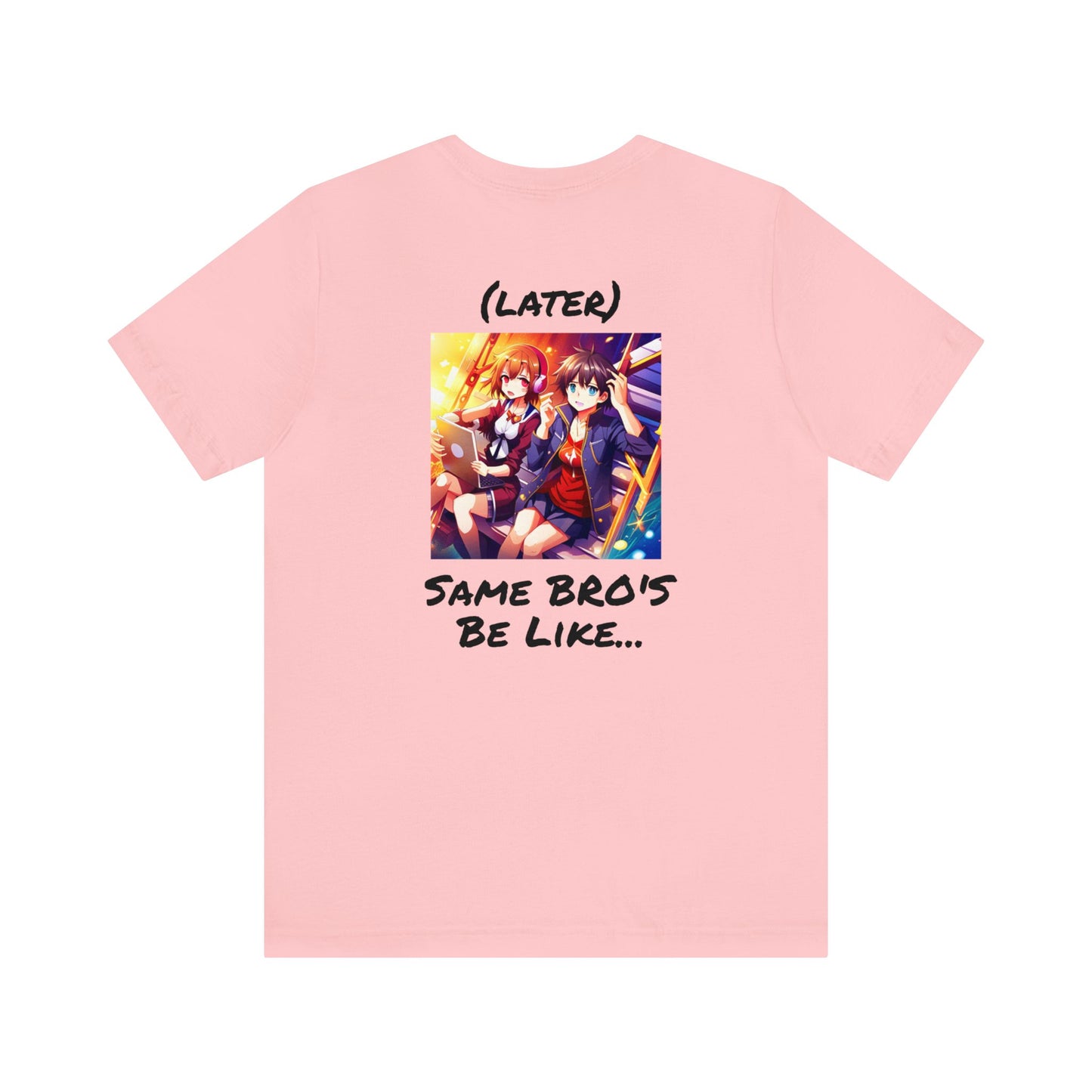 Normal Wear Unisex Jersey Short Sleeve Tee