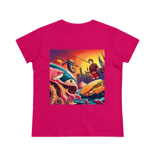 Normal Wear Women's Midweight Cotton Tee