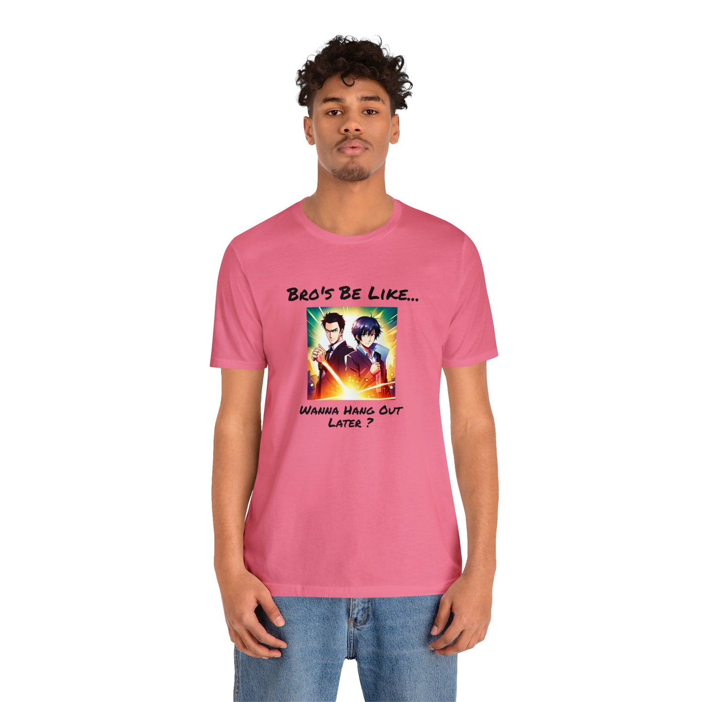 Normal Wear Unisex Jersey Short Sleeve Tee