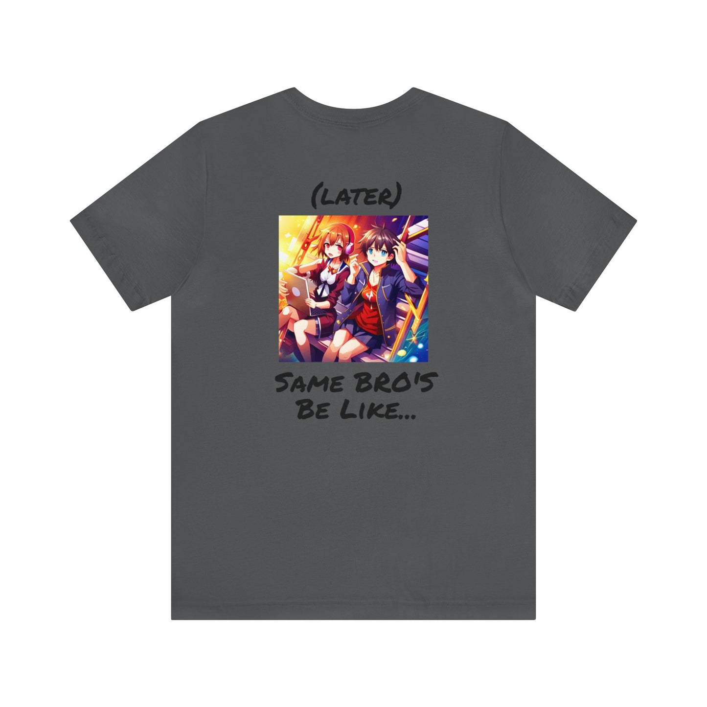 Normal Wear Unisex Jersey Short Sleeve Tee