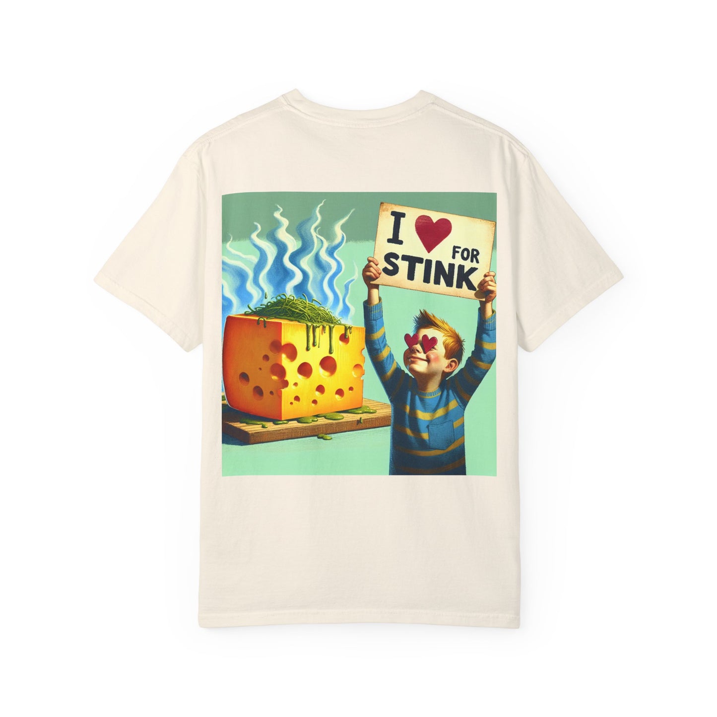 Little Boy Loves Stinky Cheese